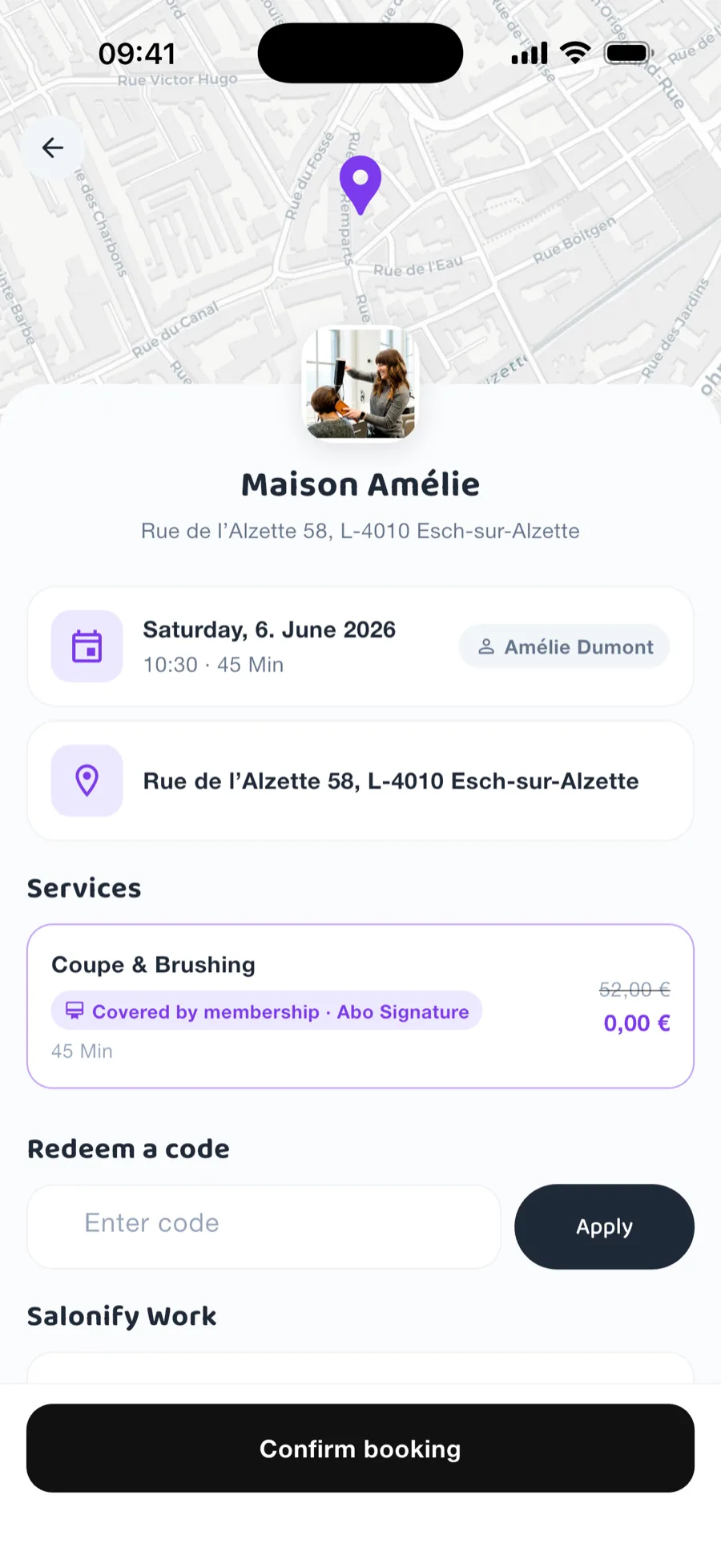 Checkout mit Abo-Vorteil